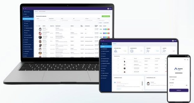 Avanza RRHH en laptop, tablet y teléfono